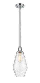 Cindyrella - 1 Light - 7 inch - Polished Chrome - Mini Pendant (3442|516-1S-PC-G654-7-LED)