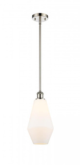 Cindyrella - 1 Light - 7 inch - Polished Nickel - Mini Pendant (3442|516-1S-PN-G651-7)