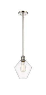 Cindyrella - 1 Light - 8 inch - Polished Nickel - Mini Pendant (3442|516-1S-PN-G652-8-LED)