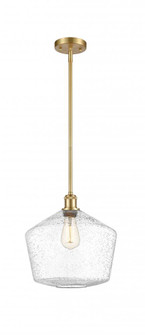 Cindyrella - 1 Light - 12 inch - Satin Gold - Mini Pendant (3442|516-1S-SG-G654-12-LED)