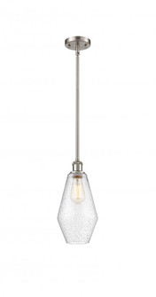 Cindyrella - 1 Light - 7 inch - Brushed Satin Nickel - Mini Pendant (3442|516-1S-SN-G654-7)