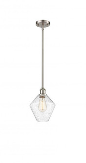 Cindyrella - 1 Light - 8 inch - Brushed Satin Nickel - Mini Pendant (3442|516-1S-SN-G654-8)