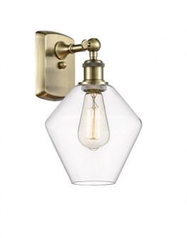 Cindyrella - 1 Light - 8 inch - Antique Brass - Sconce (3442|516-1W-AB-G652-8-LED)