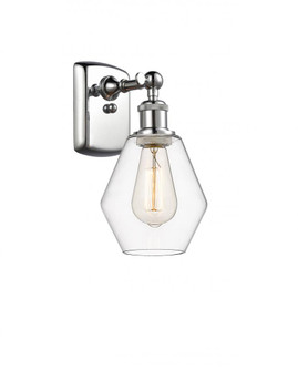 Cindyrella - 1 Light - 6 inch - Polished Chrome - Sconce (3442|516-1W-PC-G652-6-LED)