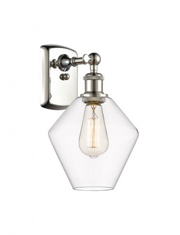 Cindyrella - 1 Light - 8 inch - Polished Nickel - Sconce (3442|516-1W-PN-G652-8)