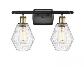 Cindyrella - 2 Light - 16 inch - Black Antique Brass - Bath Vanity Light (3442|516-2W-BAB-G654-6-LED)