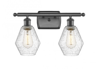 Cindyrella - 2 Light - 16 inch - Oil Rubbed Bronze - Bath Vanity Light (3442|516-2W-OB-G654-6-LED)