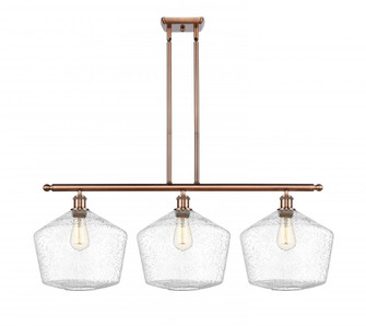 Cindyrella - 3 Light - 39 inch - Antique Copper - Stem hung - Island Light (3442|516-3I-AC-G654-12)