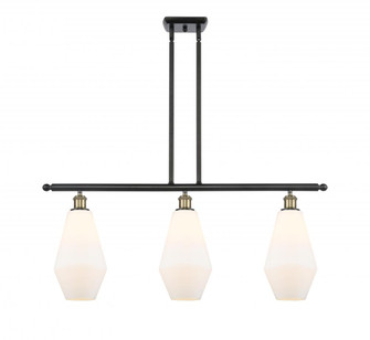 Cindyrella - 3 Light - 36 inch - Black Antique Brass - Stem hung - Island Light (3442|516-3I-BAB-G651-7-LED)