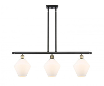 Cindyrella - 3 Light - 36 inch - Black Antique Brass - Stem hung - Island Light (3442|516-3I-BAB-G651-8)