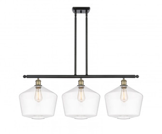 Cindyrella - 3 Light - 39 inch - Black Antique Brass - Stem hung - Island Light (3442|516-3I-BAB-G652-12-LED)