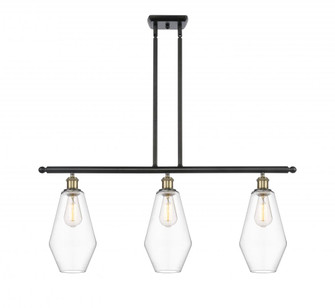 Cindyrella - 3 Light - 36 inch - Black Antique Brass - Stem hung - Island Light (3442|516-3I-BAB-G652-7)