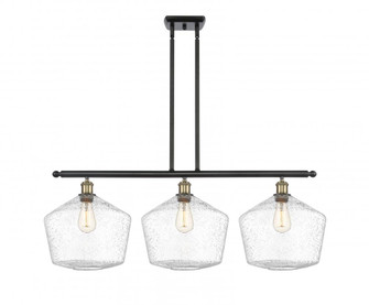 Cindyrella - 3 Light - 39 inch - Black Antique Brass - Cord hung - Island Light (3442|516-3I-BAB-G654-12-LED)