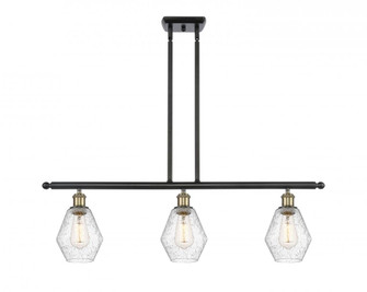 Cindyrella - 3 Light - 36 inch - Black Antique Brass - Stem hung - Island Light (3442|516-3I-BAB-G654-6)