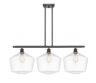 Cindyrella - 3 Light - 39 inch - Matte Black - Stem hung - Island Light (3442|516-3I-BK-G652-12-LED)