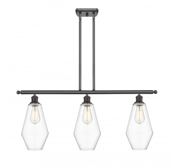 Cindyrella - 3 Light - 36 inch - Oil Rubbed Bronze - Cord hung - Island Light (3442|516-3I-OB-G652-7-LED)