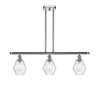 Cindyrella - 3 Light - 36 inch - Polished Chrome - Stem hung - Island Light (3442|516-3I-PC-G654-6)
