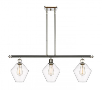 Cindyrella - 3 Light - 36 inch - Polished Nickel - Stem hung - Island Light (3442|516-3I-PN-G652-8)