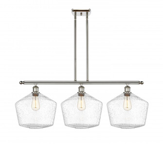 Cindyrella - 3 Light - 39 inch - Polished Nickel - Stem hung - Island Light (3442|516-3I-PN-G654-12-LED)