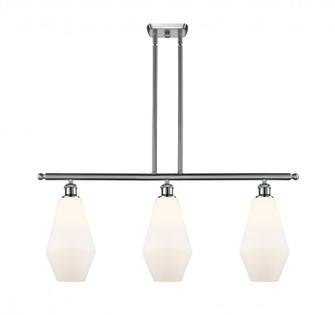 Cindyrella - 3 Light - 36 inch - Brushed Satin Nickel - Stem hung - Island Light (3442|516-3I-SN-G651-7)