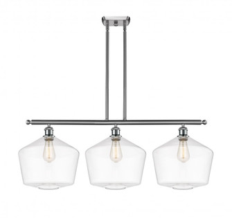 Cindyrella - 3 Light - 39 inch - Brushed Satin Nickel - Stem hung - Island Light (3442|516-3I-SN-G652-12-LED)