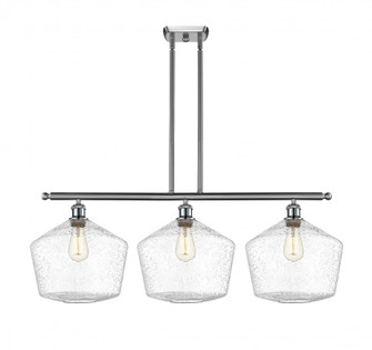 Cindyrella - 3 Light - 39 inch - Brushed Satin Nickel - Stem hung - Island Light (3442|516-3I-SN-G654-12)
