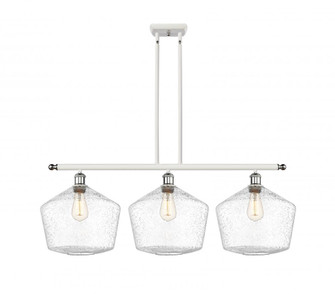 Cindyrella - 3 Light - 39 inch - White Polished Chrome - Stem hung - Island Light (3442|516-3I-WPC-G654-12)