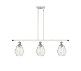 Cindyrella - 3 Light - 36 inch - White Polished Chrome - Cord hung - Island Light (3442|516-3I-WPC-G654-6)