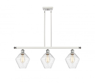 Cindyrella - 3 Light - 36 inch - White Polished Chrome - Stem hung - Island Light (3442|516-3I-WPC-G654-8)