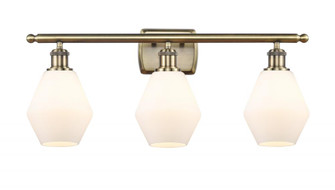 Cindyrella - 3 Light - 26 inch - Antique Brass - Bath Vanity Light (3442|516-3W-AB-G651-6-LED)