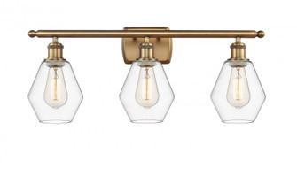Cindyrella - 3 Light - 26 inch - Brushed Brass - Bath Vanity Light (3442|516-3W-BB-G652-6)