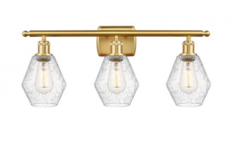 Cindyrella - 3 Light - 26 inch - Satin Gold - Bath Vanity Light (3442|516-3W-SG-G654-6-LED)