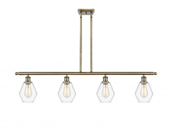Cindyrella - 4 Light - 48 inch - Antique Brass - Stem hung - Island Light (3442|516-4I-AB-G652-6)