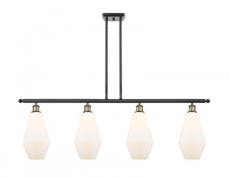 Cindyrella - 4 Light - 48 inch - Black Antique Brass - Stem hung - Island Light (3442|516-4I-BAB-G651-7-LED)