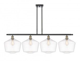 Cindyrella - 4 Light - 50 inch - Black Antique Brass - Stem hung - Island Light (3442|516-4I-BAB-G652-12-LED)