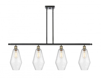 Cindyrella - 4 Light - 48 inch - Black Antique Brass - Stem hung - Island Light (3442|516-4I-BAB-G654-7)