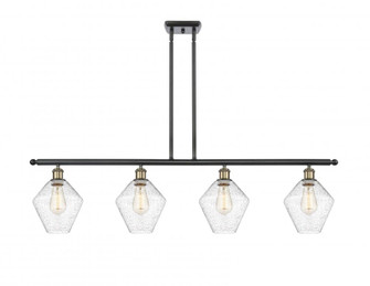 Cindyrella - 4 Light - 48 inch - Black Antique Brass - Stem hung - Island Light (3442|516-4I-BAB-G654-8-LED)