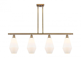 Cindyrella - 4 Light - 48 inch - Brushed Brass - Stem hung - Island Light (3442|516-4I-BB-G651-7-LED)