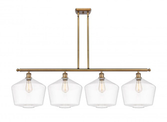 Cindyrella - 4 Light - 50 inch - Brushed Brass - Cord hung - Island Light (3442|516-4I-BB-G652-12-LED)