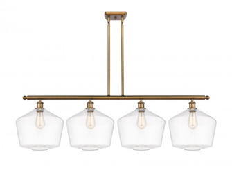 Cindyrella - 4 Light - 50 inch - Brushed Brass - Stem hung - Island Light (3442|516-4I-BB-G652-12-LED)