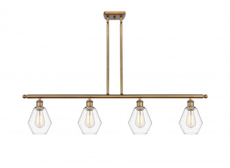 Cindyrella - 4 Light - 48 inch - Brushed Brass - Stem hung - Island Light (3442|516-4I-BB-G652-6)