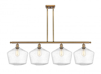 Cindyrella - 4 Light - 50 inch - Brushed Brass - Stem hung - Island Light (3442|516-4I-BB-G654-12)
