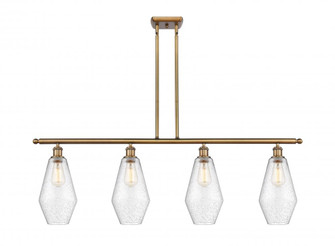 Cindyrella - 4 Light - 48 inch - Brushed Brass - Stem hung - Island Light (3442|516-4I-BB-G654-7-LED)