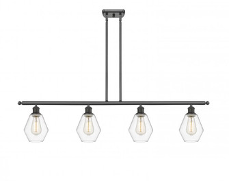 Cindyrella - 4 Light - 48 inch - Oil Rubbed Bronze - Cord hung - Island Light (3442|516-4I-OB-G652-6-LED)