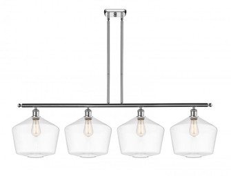 Cindyrella - 4 Light - 50 inch - Polished Chrome - Stem hung - Island Light (3442|516-4I-PC-G652-12-LED)