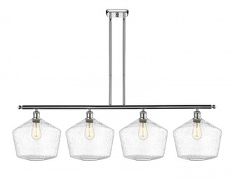 Cindyrella - 4 Light - 50 inch - Polished Chrome - Stem hung - Island Light (3442|516-4I-PC-G654-12-LED)