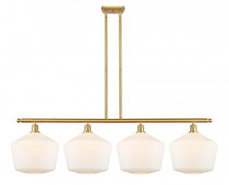 Cindyrella - 4 Light - 50 inch - Satin Gold - Stem hung - Island Light (3442|516-4I-SG-G651-12)