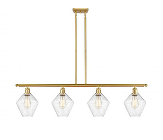 Cindyrella - 4 Light - 48 inch - Satin Gold - Stem hung - Island Light (3442|516-4I-SG-G654-8)