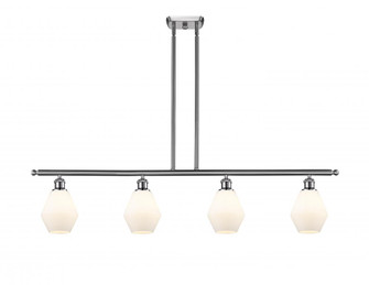Cindyrella - 4 Light - 48 inch - Brushed Satin Nickel - Stem hung - Island Light (3442|516-4I-SN-G651-6)