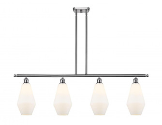 Cindyrella - 4 Light - 48 inch - Brushed Satin Nickel - Cord hung - Island Light (3442|516-4I-SN-G651-7-LED)